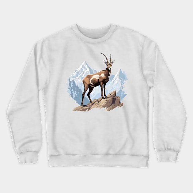 chamois Crewneck Sweatshirt by zooleisurelife